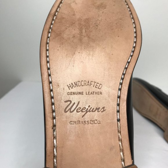 COPY - G.H. Bass Ziggy Penny Loafers Size 7.5M Leather - Picture 7 of 9